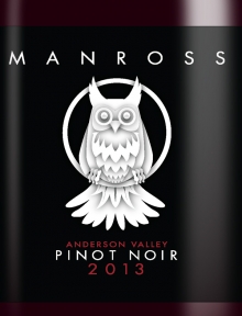 Manross Wine Label Design and Illustration